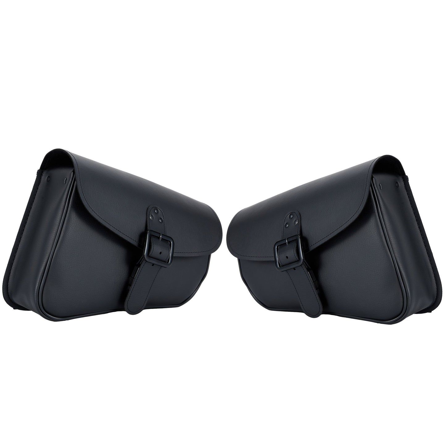 Dream Apparel Swing Arm Motorcycle Bags Pair Universal Durable Black Side Bags - Set of 2