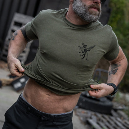 The Cat With A Gat Remix Men's T-Shirt