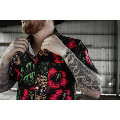 LIGHT WEIGHT BUTTON UP SHORT SLEEVE