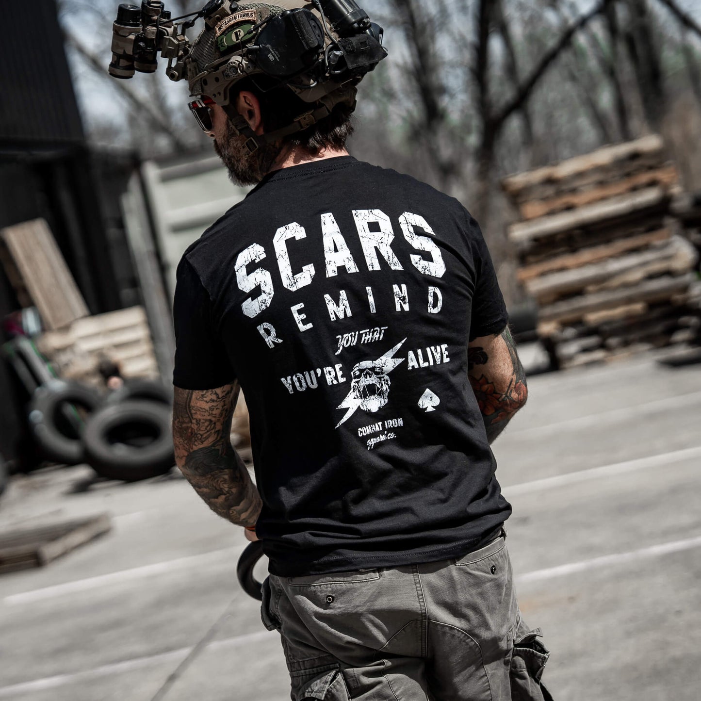 Scars Remind You That You're Alive Men's T-Shirt