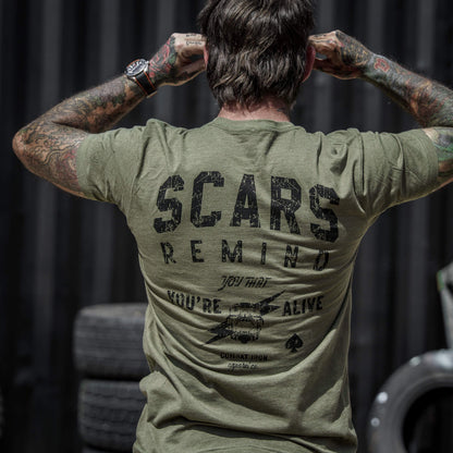 Scars Remind You That You're Alive Men's T-Shirt