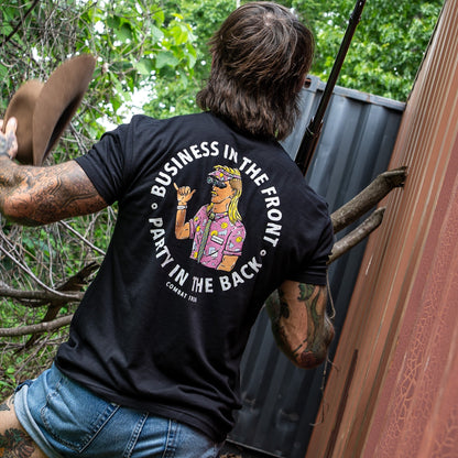 Business In The Front. Party In The Back. Party Men's T-Shirt