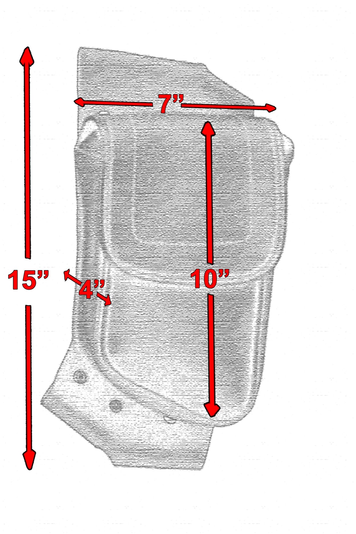 Crash Bar Bag - Left Side - view 2