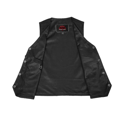 Kid's Denim Plain Side Vest