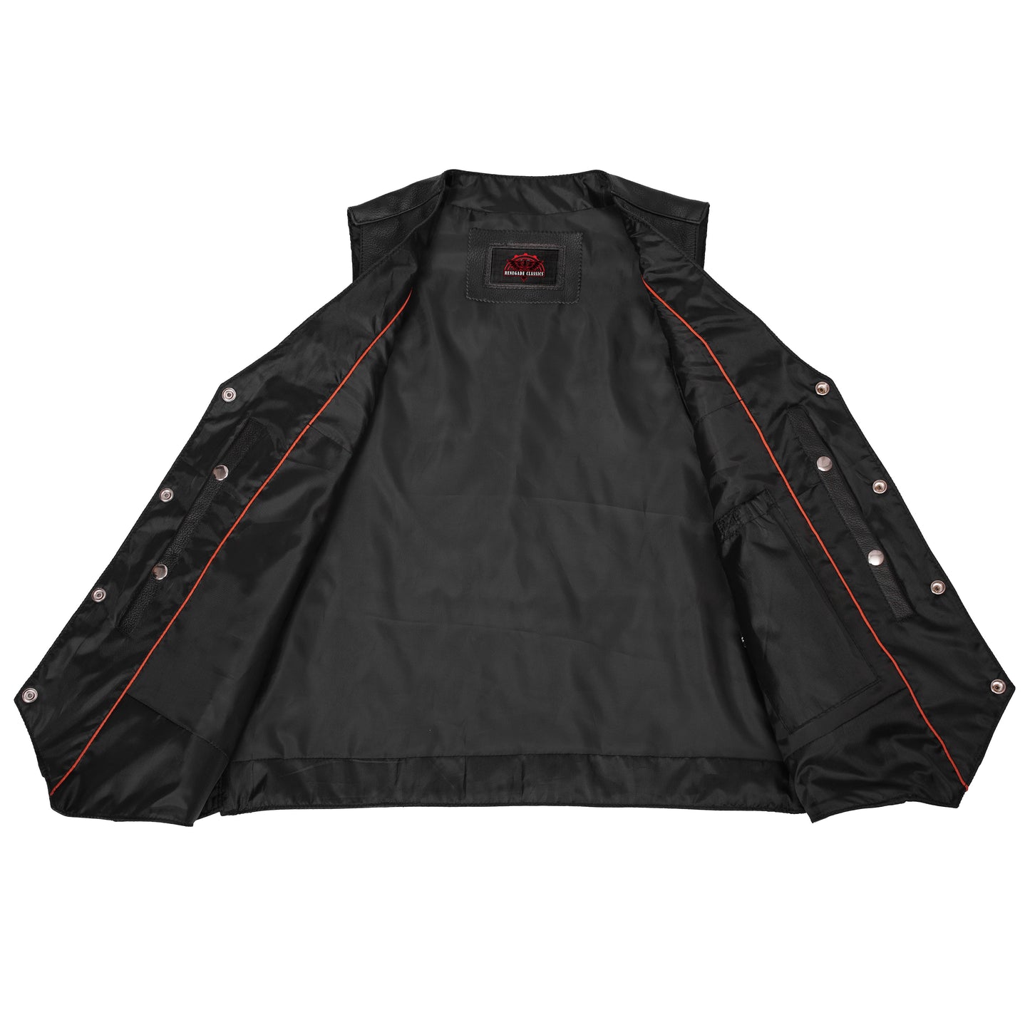 Advance Men's Buffalo Nickel Head Snap Vest