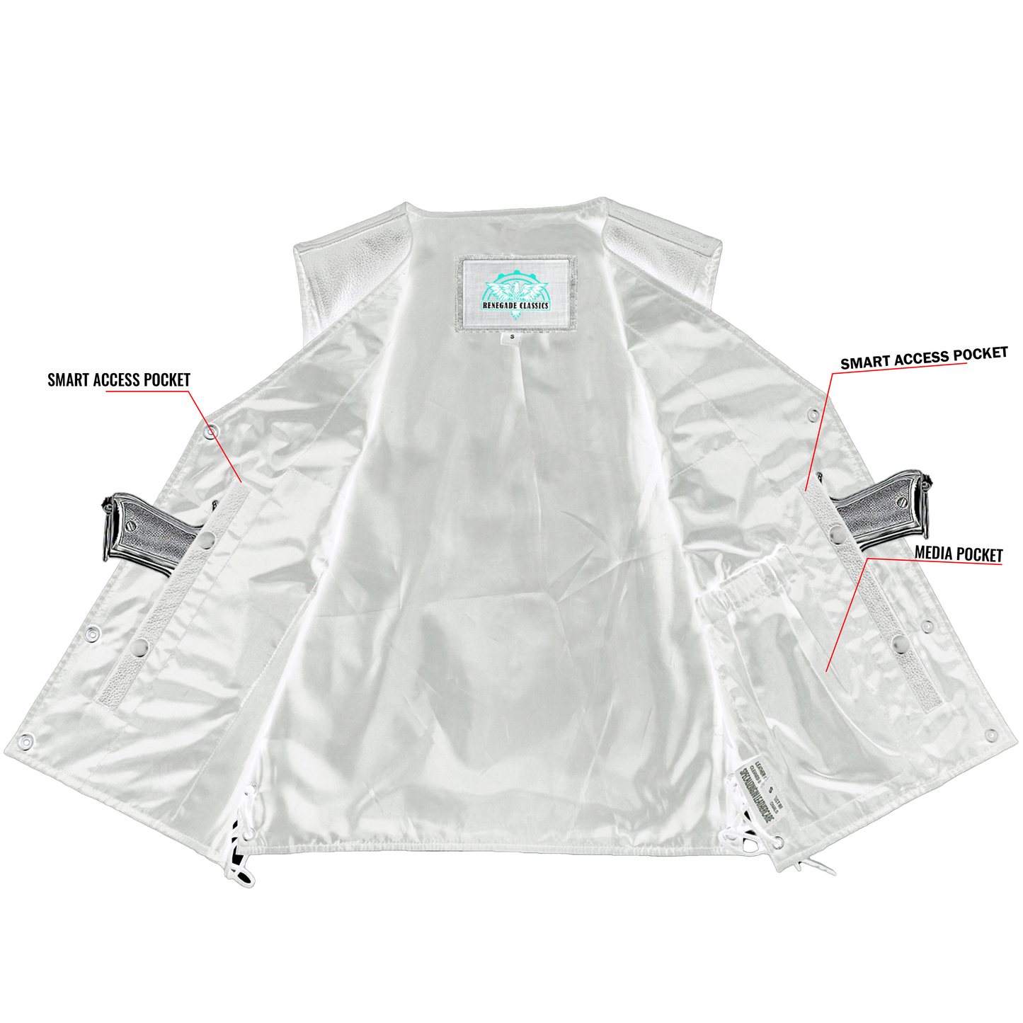 Her Miles Single Panel Concealment Vest
