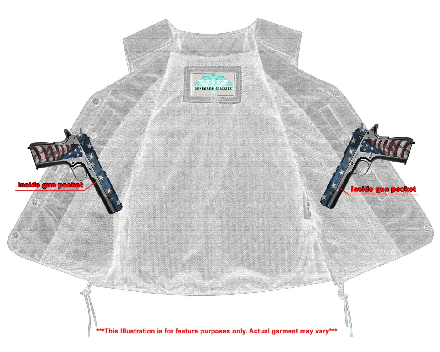 Women's Light Weight Open Neck Vest