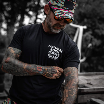 Natural Born Coffee Killer Men's T-Shirt