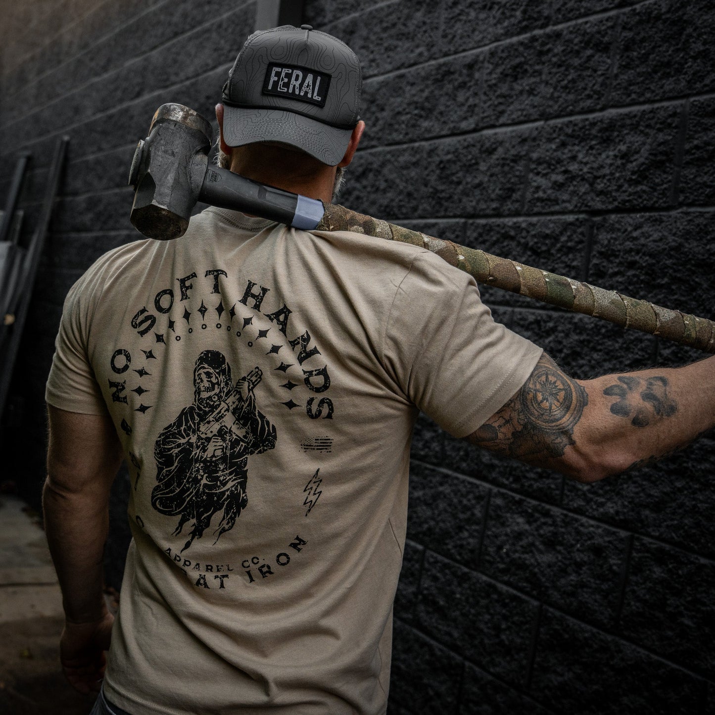 No Soft Hands Reaper Men's T-Shirt