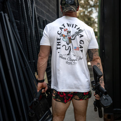 The Cat With A Gat Remix Men's T-Shirt