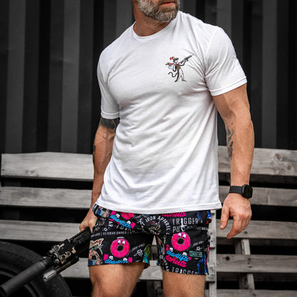 The Cat With A Gat Remix Men's T-Shirt