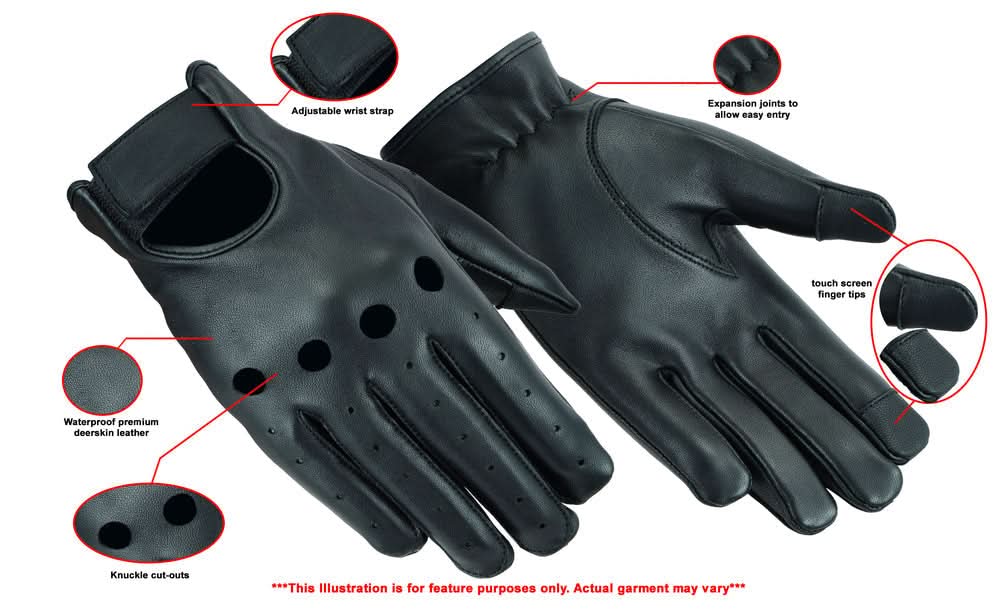 Deerskin Unlined Driving Glove - view 2
