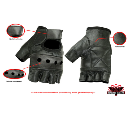 Economy Fingerless Glove - view 2