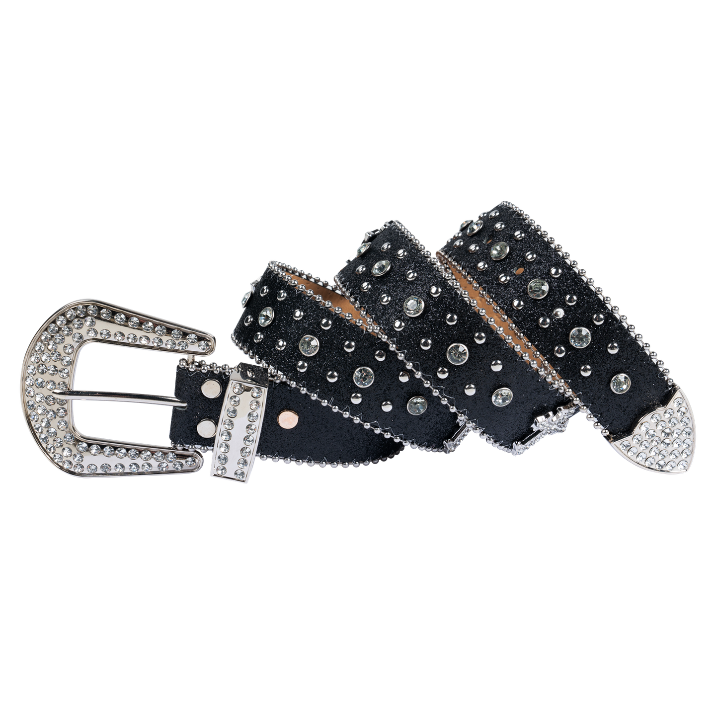 Dream Apparel Premium Straps Women Western Fashion Bling Bling Rhinestones Crystal Diamonds Belt