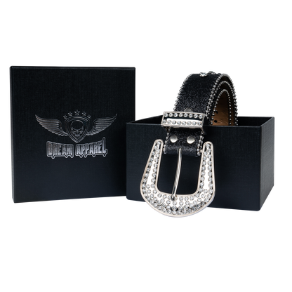 Dream Apparel Premium Straps Women Western Fashion Bling Bling Rhinestones Crystal Diamonds Belt