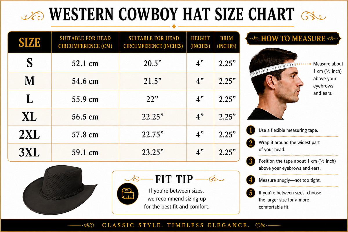 Dream Apparel Leather Cowboy Western Chocolate Brown Hat Men Women Steampunk Wide Brim Top Hat