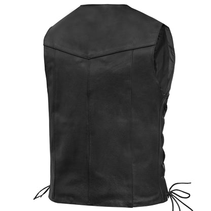 Men's Side Lace Economy Vest - Black - view 2