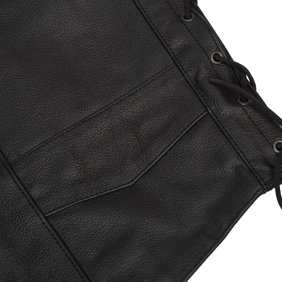 Men's Side Lace Economy Vest - Black - view 8
