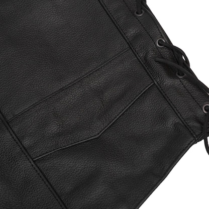 Men's Side Lace Economy Vest - Black - view 8
