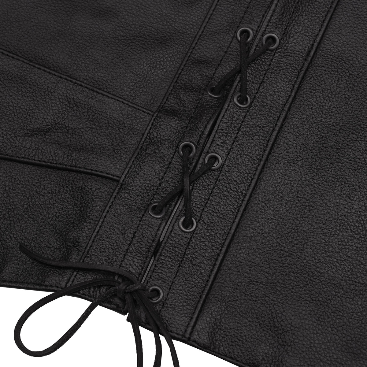 Men's Side Lace Economy Vest - Black - view 9