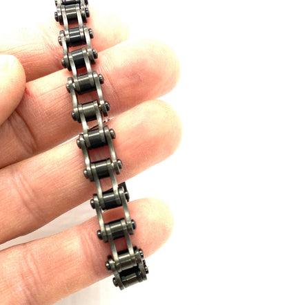 SK2286  Mini Size All Stainless Steel Gunmetal
