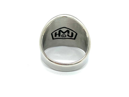 Men’s USA “Truth” Ring – Low‑Profile Stainless Steel Patriotic Biker Ring