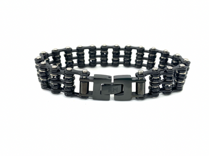 SK2801  DOUBLE  Mini Size Black with black crystal