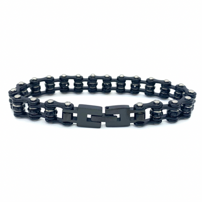 SK2802  Mini Size Black with black crystal center -