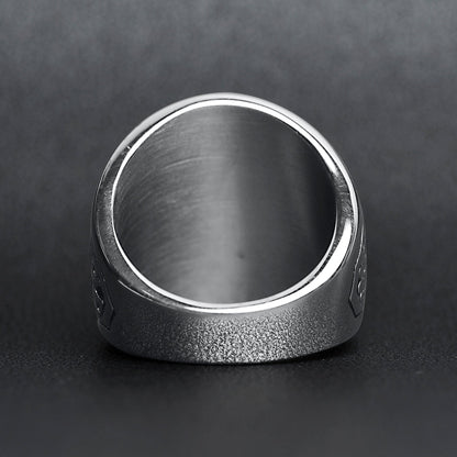 United States Military Red Stone Marine Corp Ring