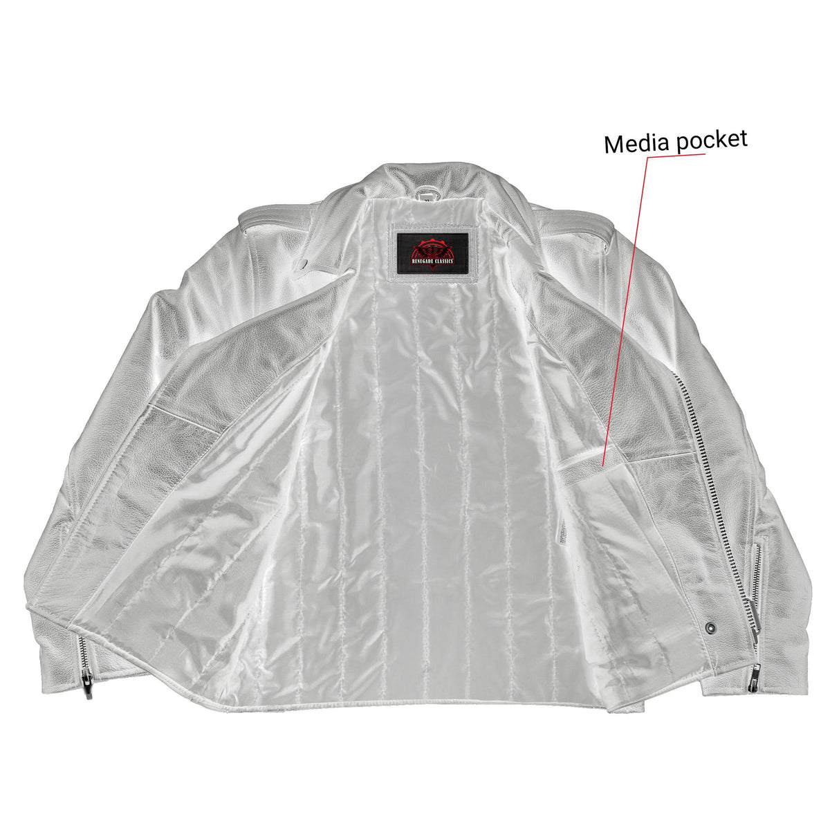 Kid's Traditional Style M/C Jacket - view 4