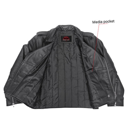 Kid's Traditional Style M/C Jacket - view 5