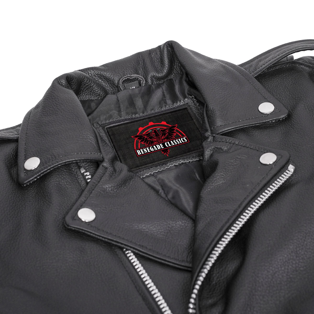 Kid's Traditional Style M/C Jacket - view 7
