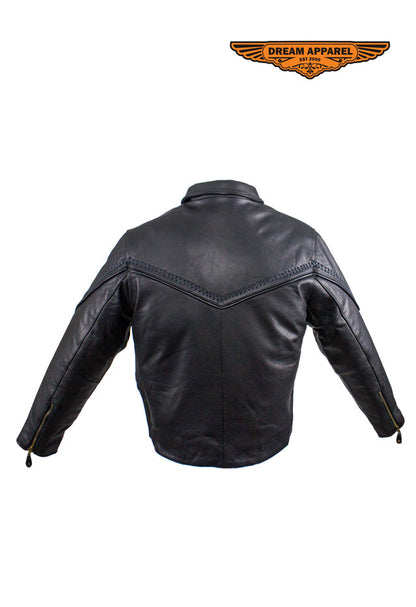 Women's Butter Soft Leather Motorcycle Jacket