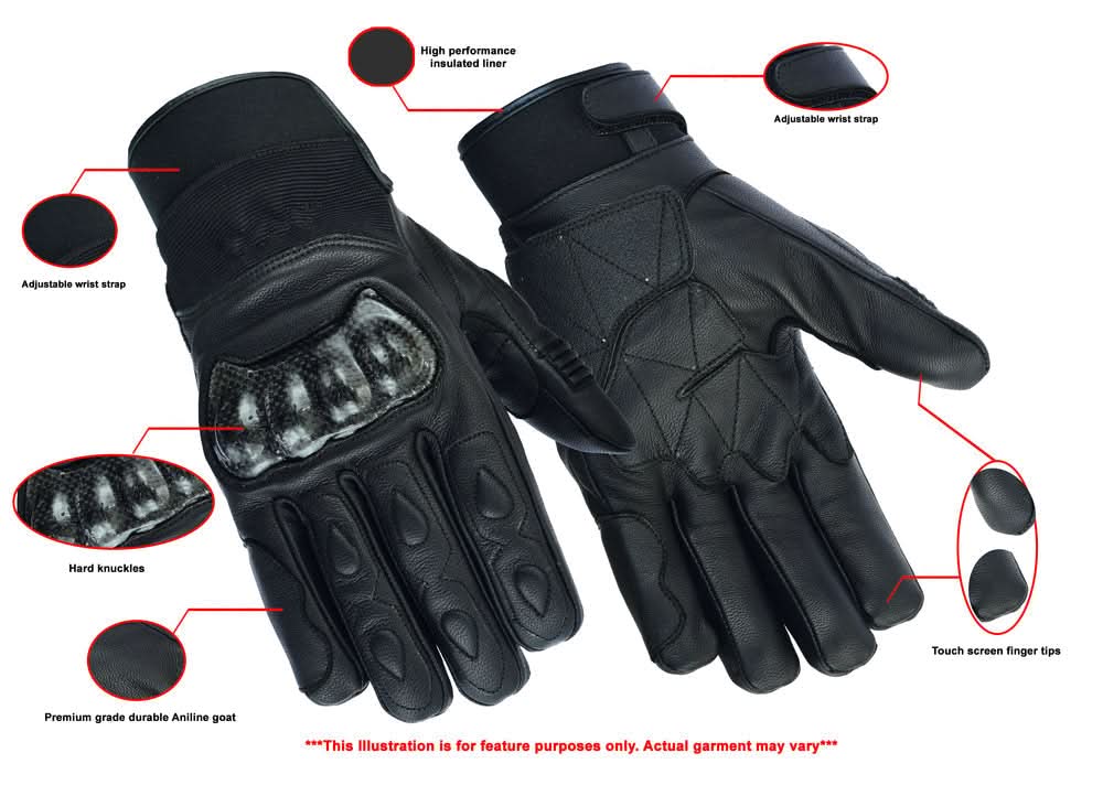 Leather/Textile Performance Glove - view 2