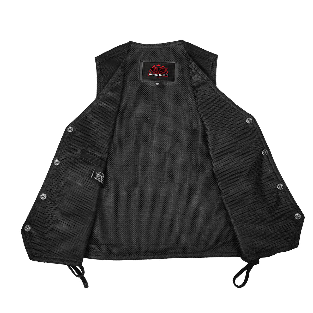Kid's Denim Side Lace Vest - view 6