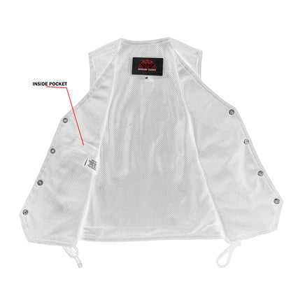 Kid's Denim Side Lace Vest - view 7