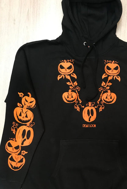*RESTOCKED!* Pumpkin Halloween Boyfriend Fit Oversized Hoodie
