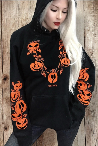 *RESTOCKED!* Pumpkin Halloween Boyfriend Fit Oversized Hoodie