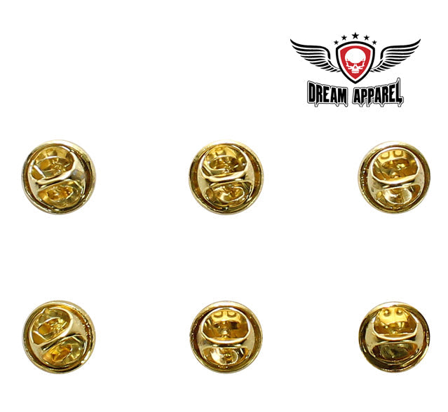 1" Golden American Flag Pin