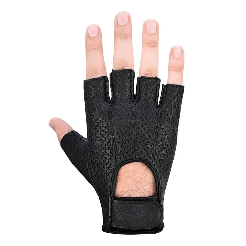 Perforated Fingerless Glove - view 3