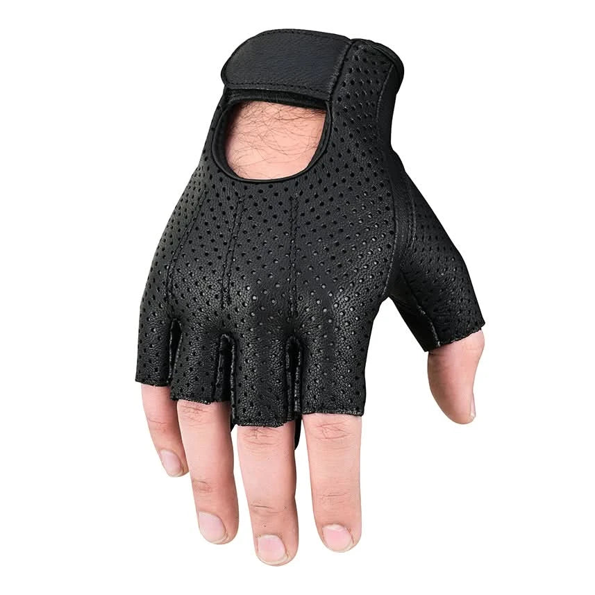 Perforated Fingerless Glove - view 4