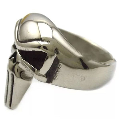 R33 Punisher Skull Stainless Steel Biker Ring - view 2