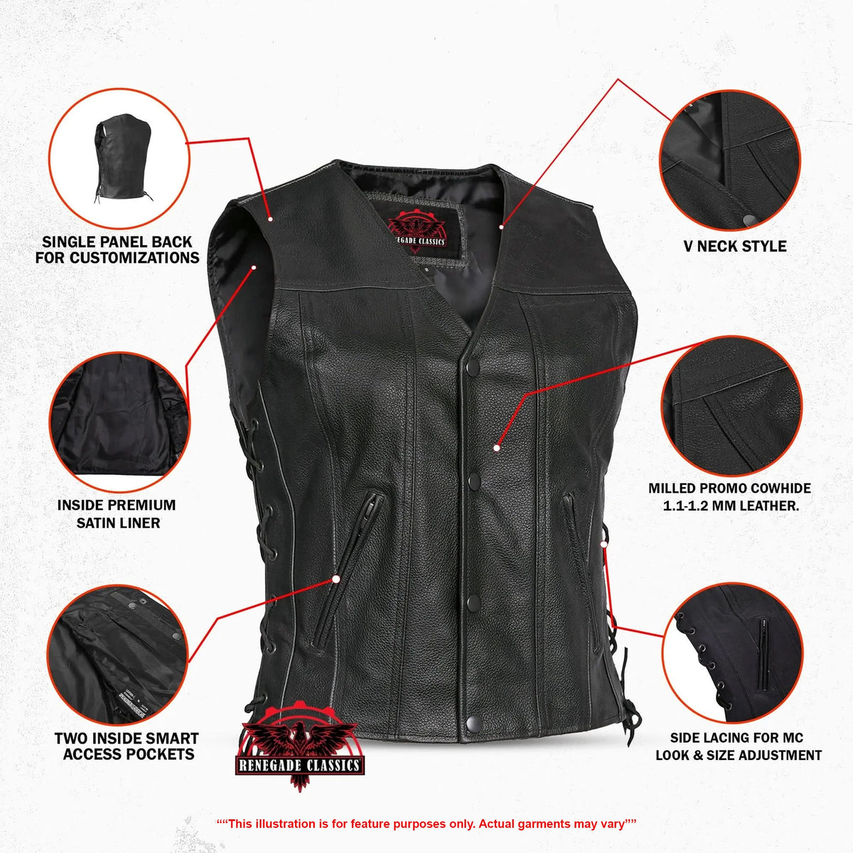 Her Miles Single Panel Concealment Vest - view 2