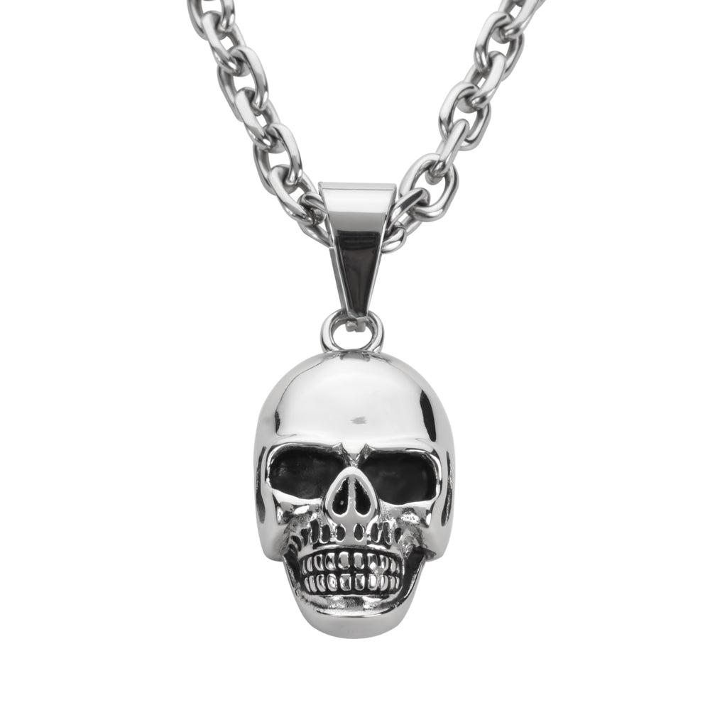 SK1420 Skull 1 1/2" Tall with Chain