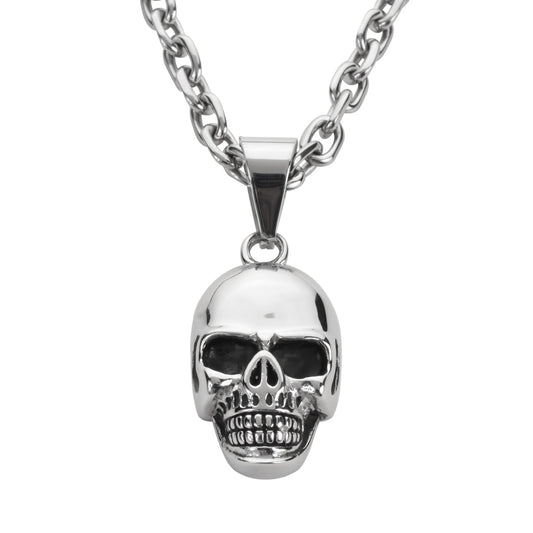 SK1420 Skull 1 1/2" Tall with Chain
