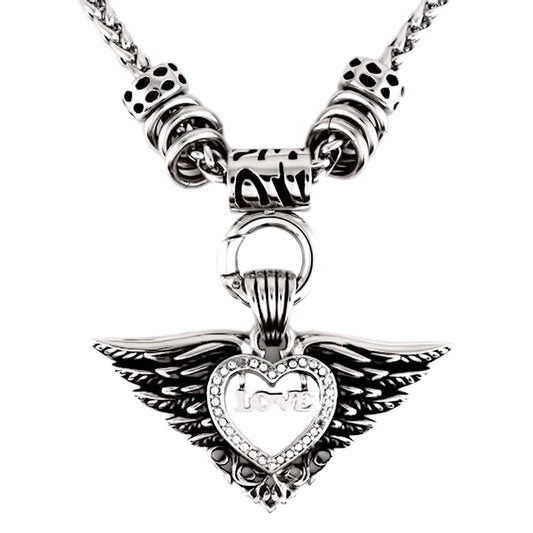 Women’s Faith Wing & Cross Necklace
