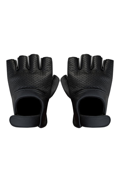 Dream Apparel Black Breathable Gloves Hook & Loop Fastener