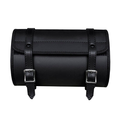 Dream Apparel 10" Plain PVC Motorcycle Tool Bag With 2 Roller Buckle Straps