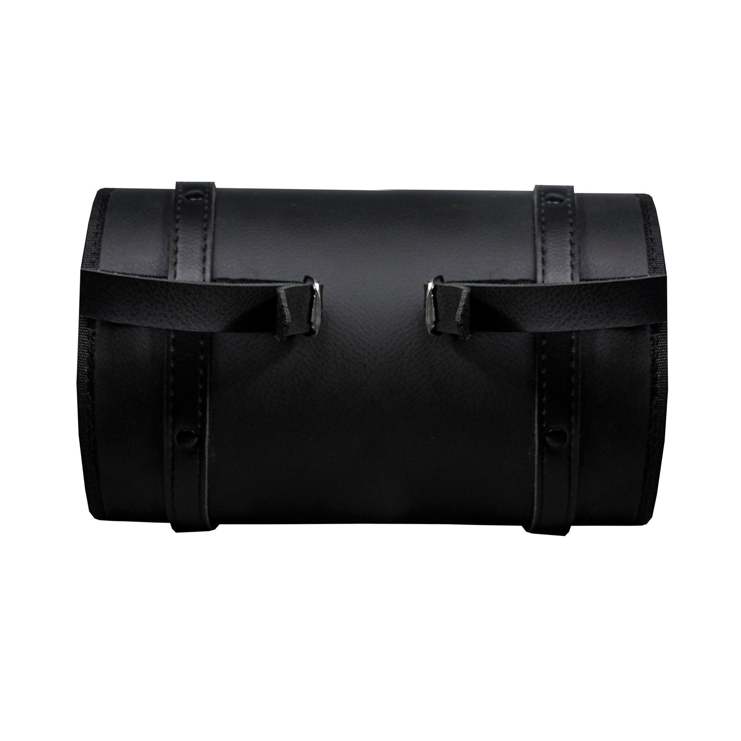Dream Apparel 10" Plain PVC Motorcycle Tool Bag With 2 Roller Buckle Straps