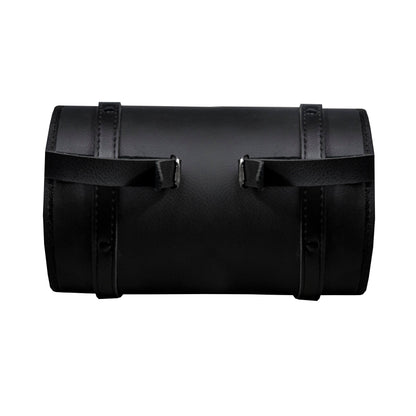 Dream Apparel 10" Plain PVC Motorcycle Tool Bag With 2 Roller Buckle Straps